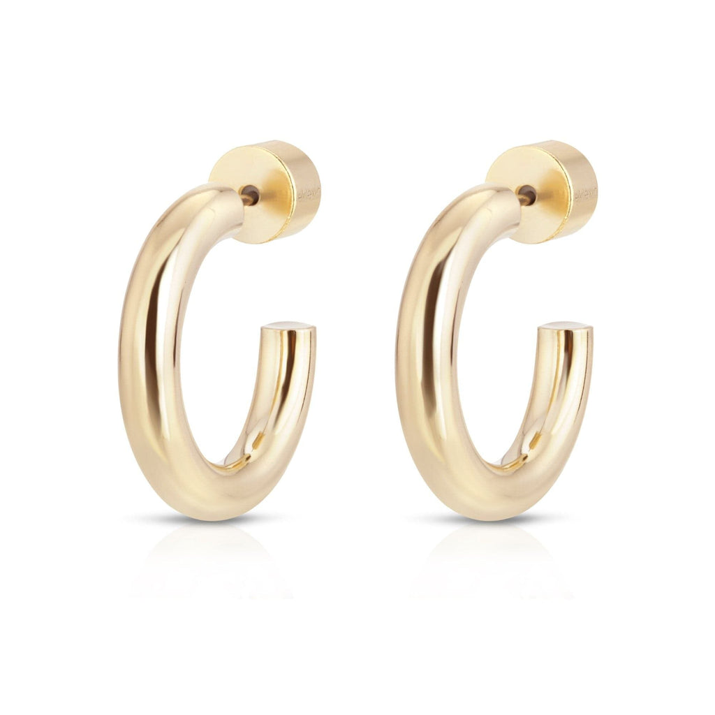 Zo Huggie Hoops Earrings eklexic Gold 