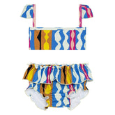 Abstract Mini Cabana Bikini Set Mini Swimwear Montce 