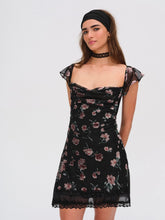 Aigrette Mini Dress Dresses For Love and Lemons Black XS 