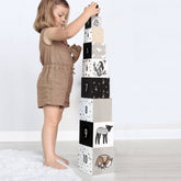 Nesting Blocks - Baby Animals Toys Wee Gallery 