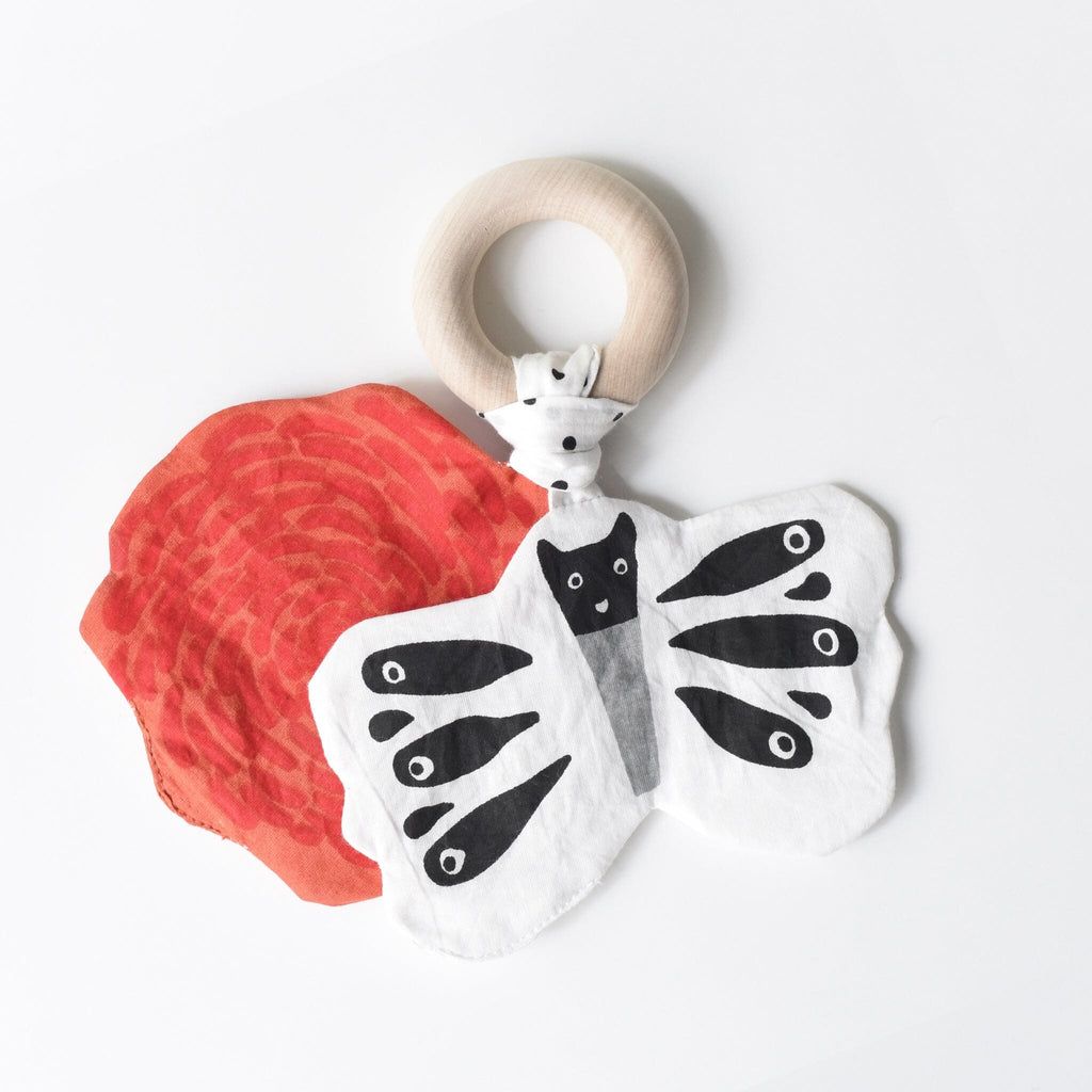 Crinkle Teether - Butterfly Baby & Toddler Wee Gallery 