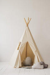 “Beige” Teepee Tent Teepee tent moimili.us 