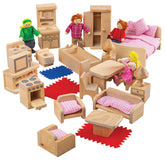 Doll Family and Furniture Bigjigs Toys US 