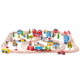 Town and Country Train Set Bigjigs Toys US 