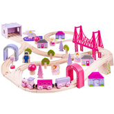 Fairy Town Train Set Bigjigs Toys US 