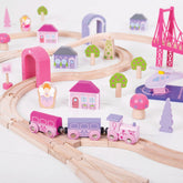 Fairy Town Train Set Bigjigs Toys US 