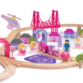 Fairy Town Train Set Bigjigs Toys US 