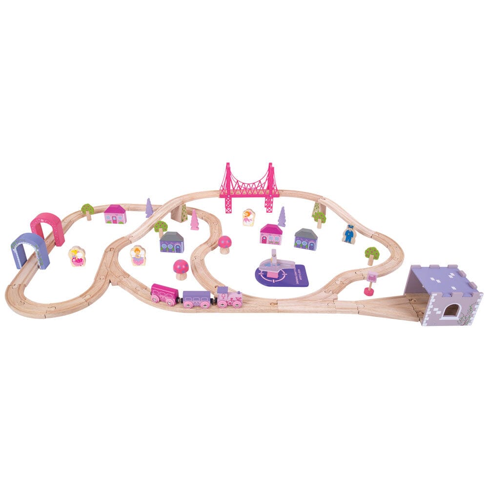 Fairy Town Train Set Bigjigs Toys US 