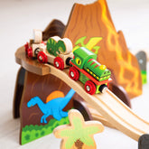 Dinosaur Railway Set Bigjigs Toys US 