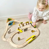 Safari Train Set Bigjigs Toys US 