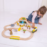 Safari Train Set Bigjigs Toys US 