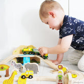 Safari Train Set Bigjigs Toys US 