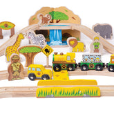 Safari Train Set Bigjigs Toys US 