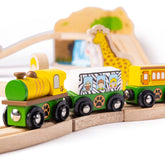 Safari Train Set Bigjigs Toys US 