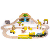 Safari Train Set Bigjigs Toys US 