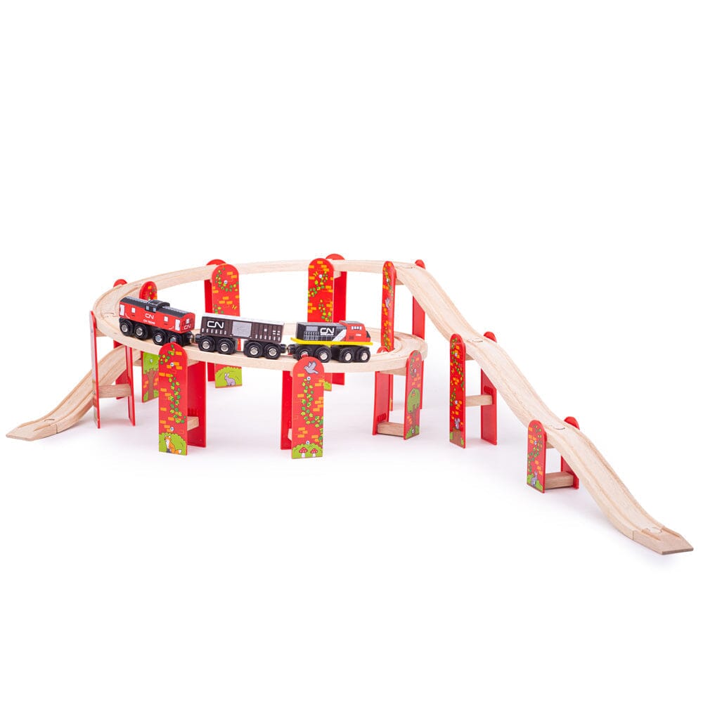 High Level Track Expansion Pack Bigjigs Toys US 