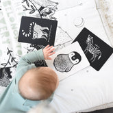 Newborn Baby Gift Set - Black + White Gift Sets Wee Gallery 