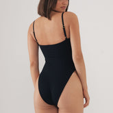 Black Rib Jacelyn One-Piece One-Piece Montce 