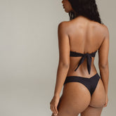 Black Rib Uno Bikini Bottom Bikini Bottom Montce 