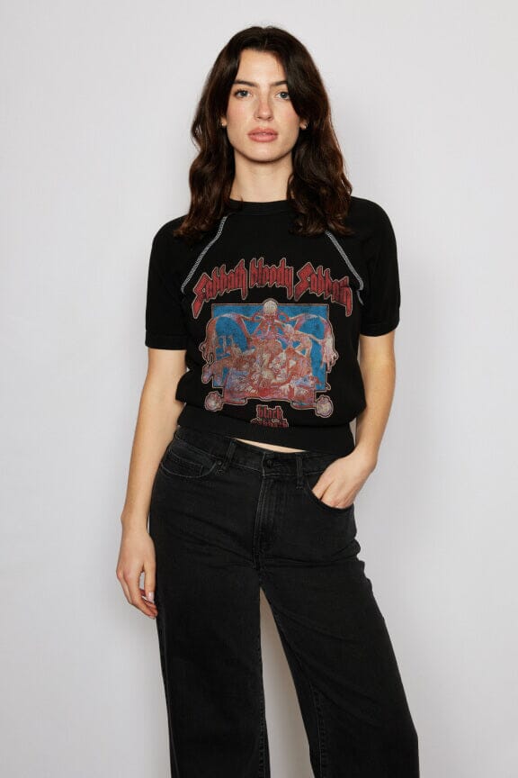 Black Sabbath Bloody Sabbath Raglan People of Leisure 