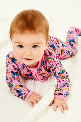 Soft & Stretchy Zipper Footie | Butterflies Onesies Clover Baby & Kids 