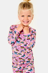 Long Sleeve Pajama Set | Butterflies Pajama Sets Clover Baby & Kids 