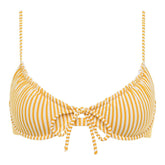 Canary Stripe Lucy Bikini Top Bikini Top Montce 