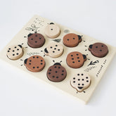 Wooden Tray Puzzle | Count to 10 Ladybugs Games & Puzzles Wee Gallery 