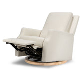 Crewe Recliner and Swivel Glider | Ivory Boucle