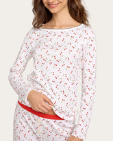 Ellie PJ Set in Cherry Pie Pajama Sets Cozyland 