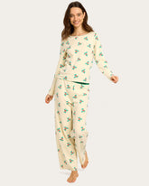 Ellie Pajama Set In Rosebud Pajama Sets Cozyland 