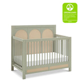 Eloise 4-in-1 Convertible Crib | French Sage and Performance Sand Eco-Weave