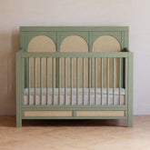 Eloise 4-in-1 Convertible Crib | French Sage and Performance Sand Eco-Weave