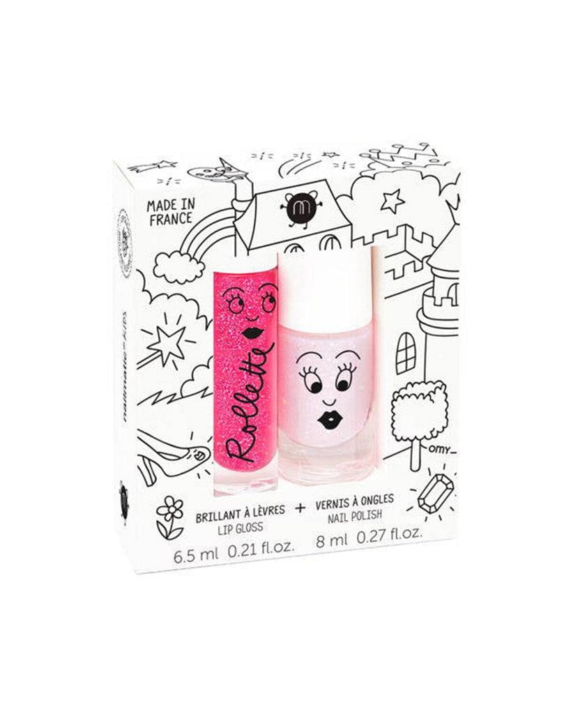 Nailpolish and Lip Gloss Set for Kids FAIRYTALES VICILink 