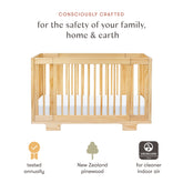 Yuzu 8-in-1 Convertible Crib with All-Stages Conversion Kits | Natural Crib & Toddler Bed Accessories Babyletto 