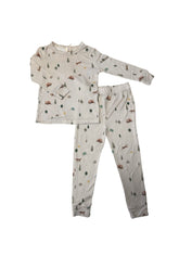 Toddler Modal Pajama Set | Camping Pajama Sets Dear Hayden 