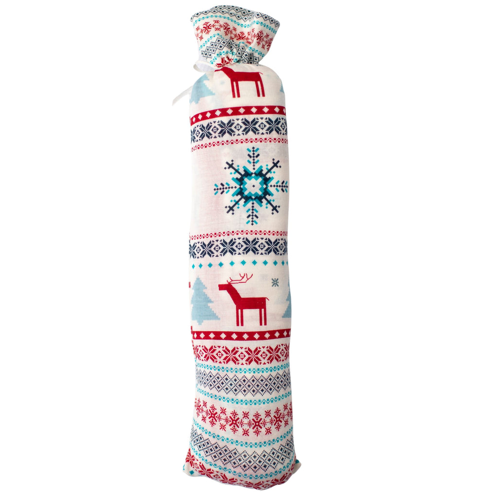 Holiday Reindeer Blue Swaddle Blanket Bestaroo 