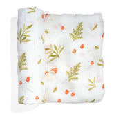 Enchanted Forest bamboo swaddle Swaddle Rookie Humans 