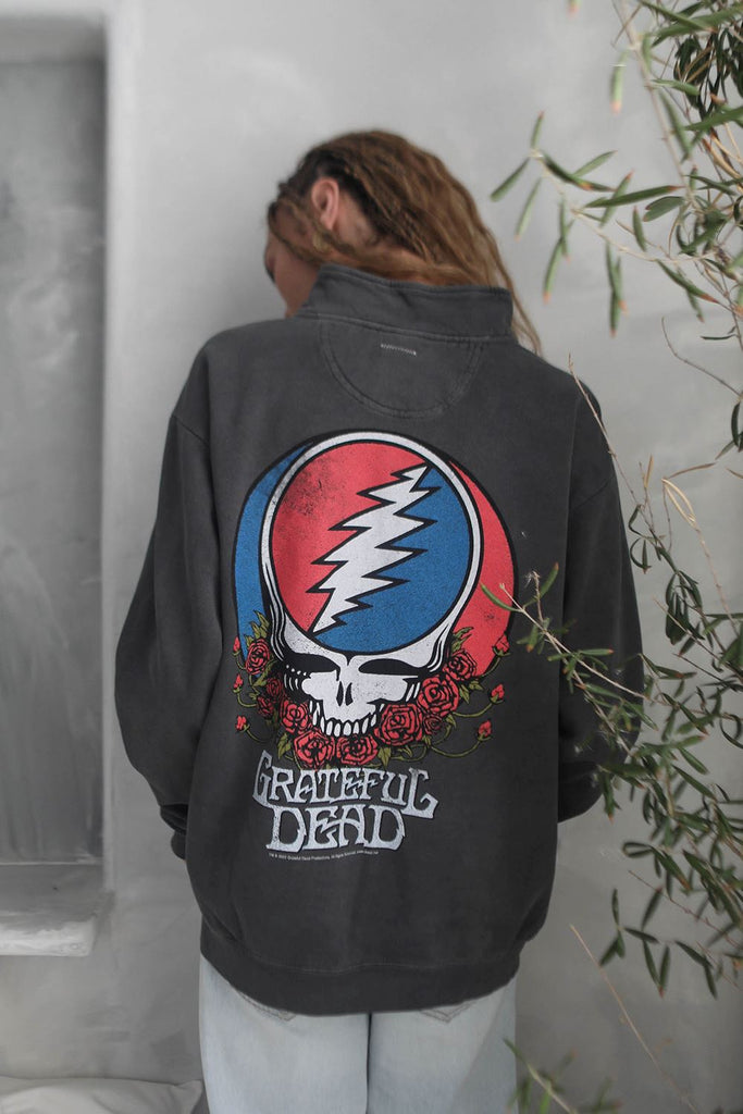 Grateful Dead Zip Sweatshirt Sweatshirt People of Leisure 