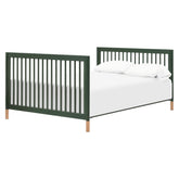 Gelato 4-in-1 Convertible Crib with Toddler Bed Conversion Kit | Forest Green