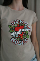 Guns N Roses So Fine Baby Tee Band Tees People of Leisure 