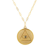 Illuminati Coin Necklace Necklaces Jurate Los Angeles 