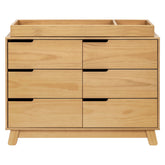 Hudson 6-Drawer Assembled Double Dresser | Honey