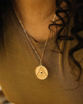 Illuminati Coin Necklace Necklaces Jurate Los Angeles 