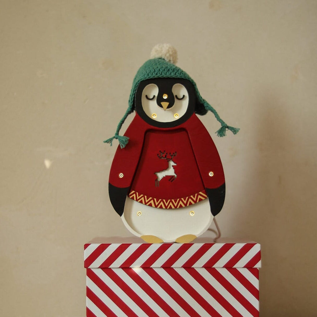 Little Lights Mini Holiday Penguin Lamp ~ Limited Edition lamp Little Lights US 