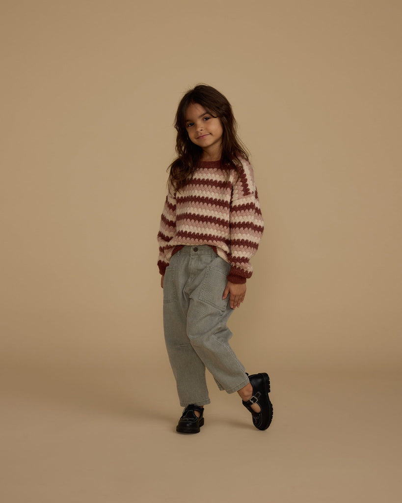 Aspen Sweater | Multi Stripe Sweaters Rylee & Cru 