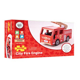 City Fire Engine Cars & Trains Bigjigs Toys US 