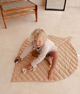 Leaf Organic Cotton Playmats | Sandstone Play Mats Toddlekind 