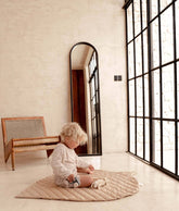 Leaf Organic Cotton Playmats | Sandstone Play Mats Toddlekind 