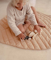 Leaf Organic Cotton Playmats | Sandstone Play Mats Toddlekind 